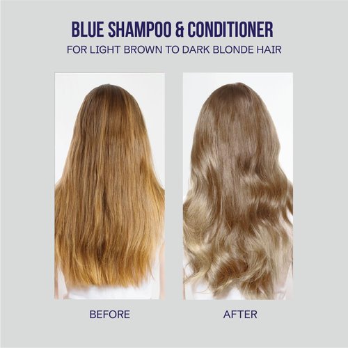 Oligo Professionnel Blacklight Blue Shampoo & Conditioner Duo - Sulfate-Free, Vegan, Hydrating Formula - 8.5oz