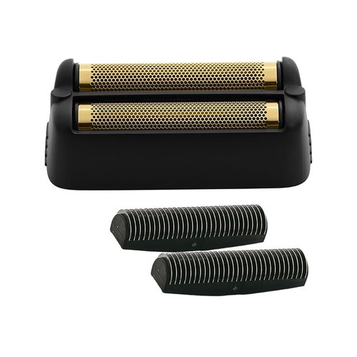 Professional Black Shaver Replacement Foil and Cutters Compatible with BaBylissPro FXONE Shaver (black)