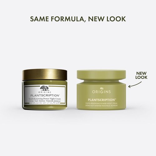 Origins Plantscription Anti-Aging Night Cream - Reduces Fine Lines & Lifts Skin | 1.7 Fl Oz