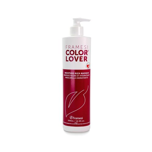 Framesi Color Lover Hair Mask - Moisture-Rich, Sulfate-Free Formula for Color Treated Hair