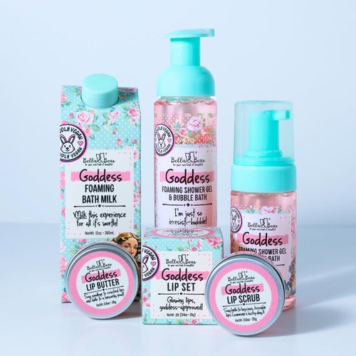 Bella & Bear Spa Gift Set for Girls & Teens – Over $90 Value Beauty Mystery Box – 10–12 Full & Travel Size Bath, Body & Skincare – Birthday & Holiday Gift