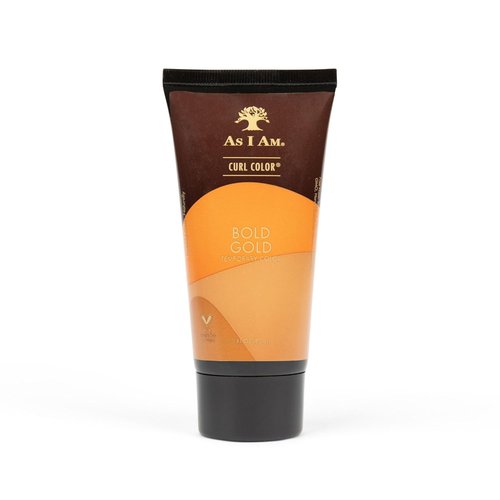 As I Am Curl Color - Bold Gold Temporary Curling Gel - 3 Ounce | Medium Hold, Vegan & Cruelty-Free