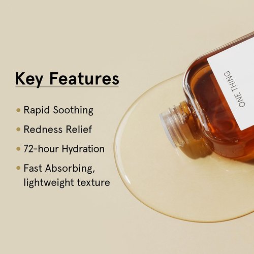 ONE THING Centella Asiatica Extract, Hydrating Soothing CICA Toner for Sensitive Oily Acne Prone Skin, Pure Centella, Reduces Redness, Irritation Relief, Vegan Korean Skin Care 10.14 fl oz
