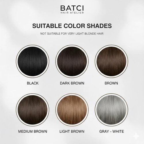Batci Hair Concealer Cream - Non-Fiber Scalp Touch-Up for Thinning Hair & Bald Spots | 1 fl oz (30ml)