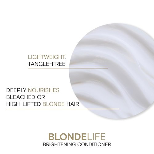 Joico Blonde Life Brightening Conditioner - Illuminate Hydration & Softness for Blonde Hair | Sulfate Free, With Monoi & Tamanu Oil