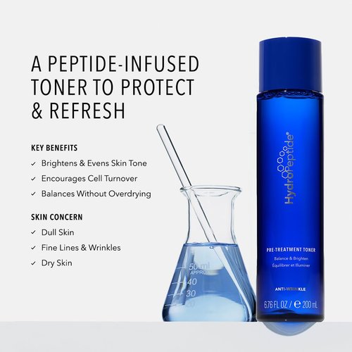 HydroPeptide Pre-Treatment Toner - Balance Skin for a Youthful, Refreshed Appearance | 6.76 Ounce