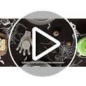 Artoid Mode Halloween 13x72 Inch Table Runner Black Home Party Decor