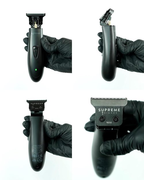 Supreme Trimmer T Shaper - Cordless Quiet Beard & Hair Trimmer for Men | 120 Min Runtime, Zero-Gap Blade | Perfect for Sensitive Skin & Kids | Model ST5206