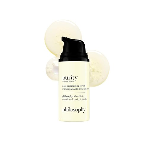Philosophy Purity Made Simple Pore Minimizing Facial Serum - Salicylic Acid & Lilac Extract - 1 Fl Oz