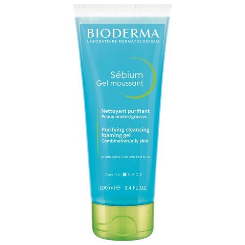 Bioderma Sébium Face Cleanser - Purifying Makeup Remover for Combination to Oily Skin - 200ml