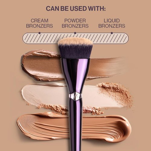 Anisa Beauty Buffing Bronzer Brush - Premium, Ultra-Soft Synthetic Fibers for Smooth, Flawless Bronzer Application - Ideal for Powder, Cream, and Liquid Formulas - Cruelty-Free, Vegan Makeup Brush