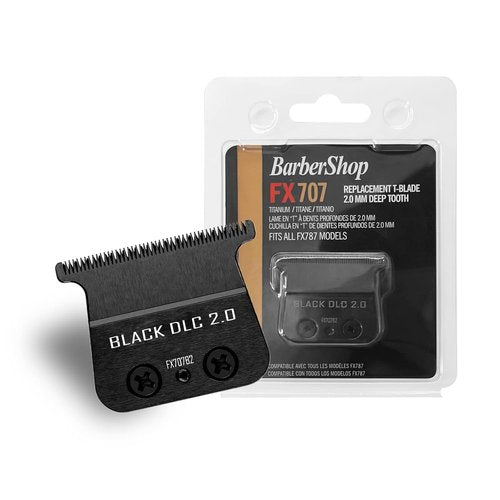 BaBylissPRO FX707B2 Replacement Blades - Compatible with FX787 & LoPROFX Trimmers | 2-Pack