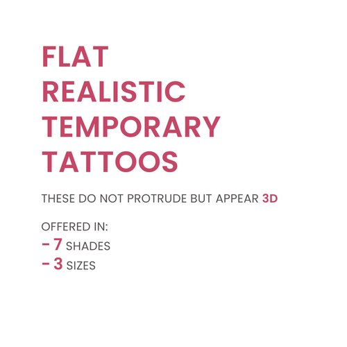 TataTattoos Temporary Realistic Nipple/Areola Tattoos – Non-Surgical for Mastectomy Recovery – for Post Breast Cancer Surgery (Olive, Medium (Pack of 20))