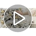 White Christmas Ball Ornaments Set 30pcs 2.36 Inch Shatterproof Xmas Tree Decorations - Variation of THIS listing