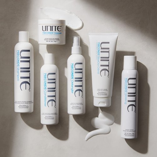 UNITE Hair 7SECONDS Shampoo - Hydrating Cleanser for Shine & Color Protection - 10 Fl Oz