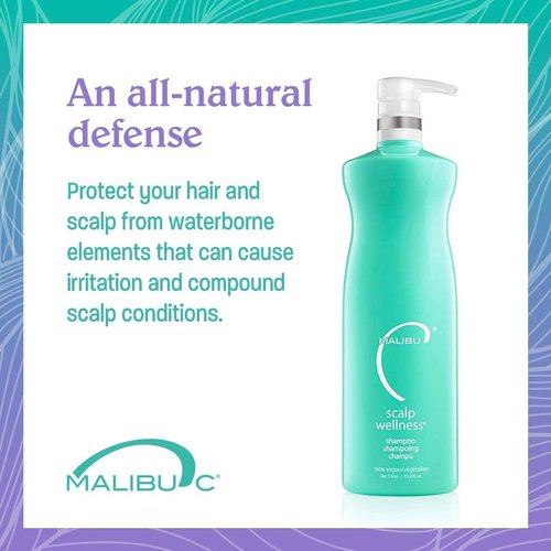Malibu C Wellness Shampoo & Conditioner Duo - Nourishing Formula | 33.8 oz Each