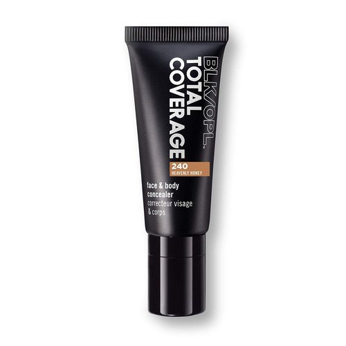 BLK/OPL Face & Body Concealer - Maximum All-Day Coverage & Matte Finish | Hydrating for Imperfections, Scars & Blemishes (Heavenly Honey)