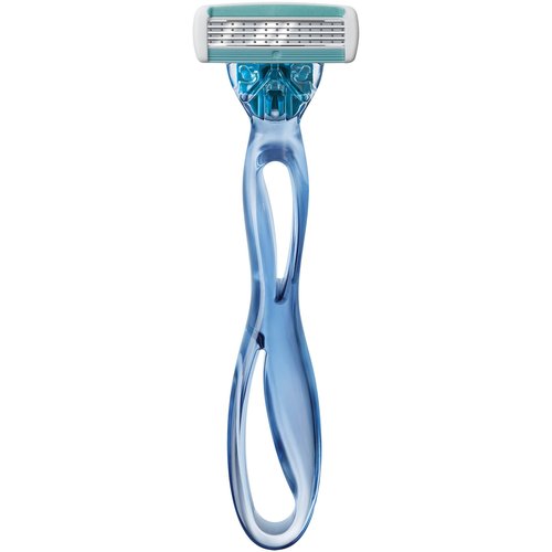 BIC Soleil Bella Click Women's 4-Blade Disposable Razor, 1 Handle and 4 Cartridges