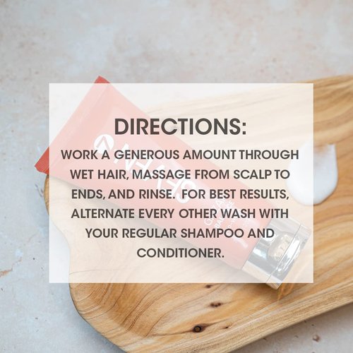 SEVEN Hair Care GAZAR BALANCE Cowash for Women & Men with Shea Butter & Coconut Oil, 1 Step Shampoo Alternative for Curly or Textured Hair, Sulfate + Paraben Free, Cruelty Free, Made in USA, 7 oz