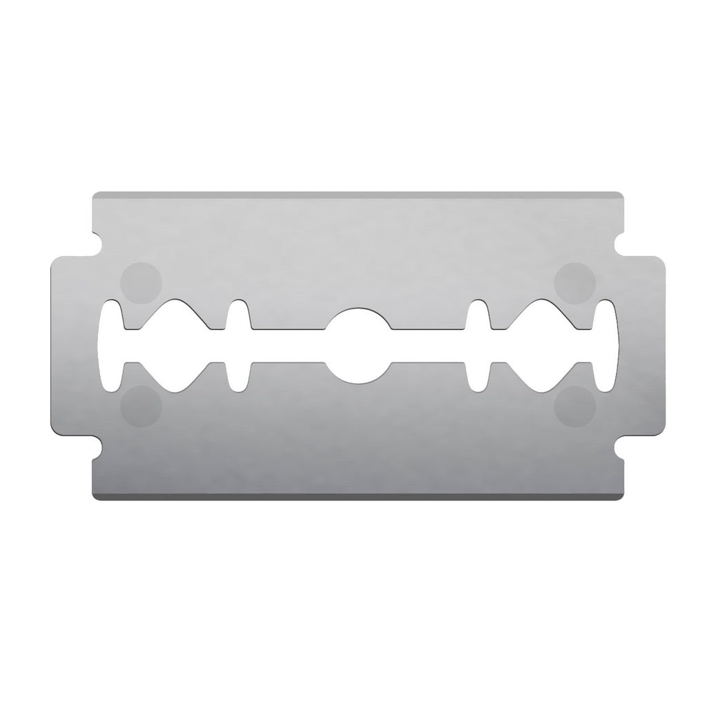 VIKINGS BLADE Double Edge Safety Razor Blades, 50x Blades, Swedish Steel + Platinum Coated, Replacement Razor Blades & Refills (Mild & Gentle)