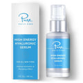 Pure Daily Care High Energy Hyaluronic Serum (1oz) - Hydrating Clinical Grade Hyaluronic Acid Serum