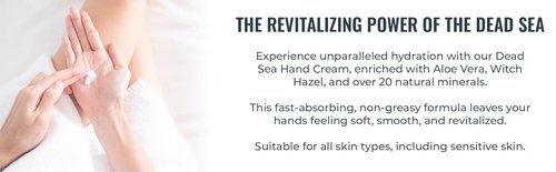 Natural Elephant Dead Sea Hand Cream - Soothing Formula with Minerals | 3.4 fl oz (Pack of 3)