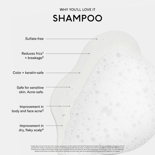 SEEN Shampoo Eco-Refill - Fragrance-Free, Non-Comedogenic Formula for Sensitive Skin | Dermatologist-Developed