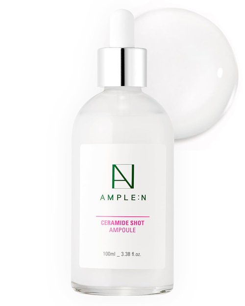 AMPLE:N Ceramide Shot Ampoule - Anti-Aging Hydrating Serum for Deep Moisturization - 3.38 fl. oz.