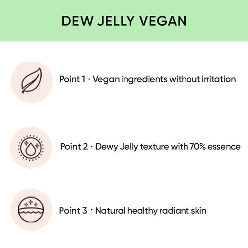 AMUSE SEOUL Dew Jelly Vegan Cushion Foundation (1.5 CLEAR) | dewy, glow, long-lasting, double coverage, clean beauty, lightweight, natural look, foundation for sensitive skin, hydrating cushion