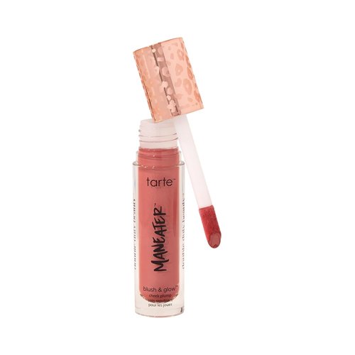 Tarte Maneater Blush & Glow Cheek Plump - Lightweight Cheek Tint & Illuminator with Coconut Water, Hyaluronic Acid & Vitamin E for Radiant, Hydrated Skin