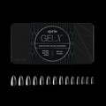 Apres Gel-X® Stiletto Box of Nail Tips | 280 Gel-X Tips, Soft Gel Tips, 14 Sizes 00-9 | Half-sizes Included (Natural Stiletto Short, 280 Count)