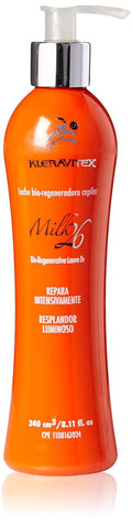 Kleravitex Milk 26 Leave-In Conditioner - 8.11 Oz - Split End Repair & Hair Growth Boost