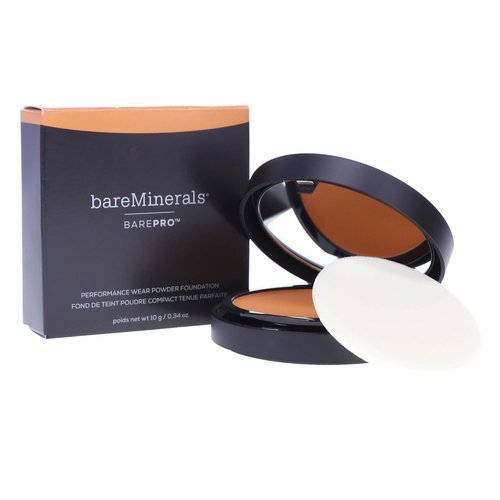 bareMinerals Barepro Powder Foundation - Long-Lasting Coverage in Sable, 0.34 Ounce