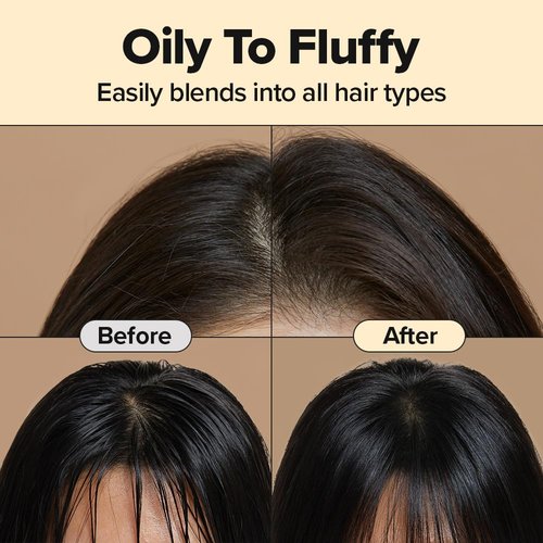 I DEW CARE Biotin Clarifying Dry Shampoo Duo - Strengthening & Volumizing for Brunettes | Travel Size 0.29 Oz * 2