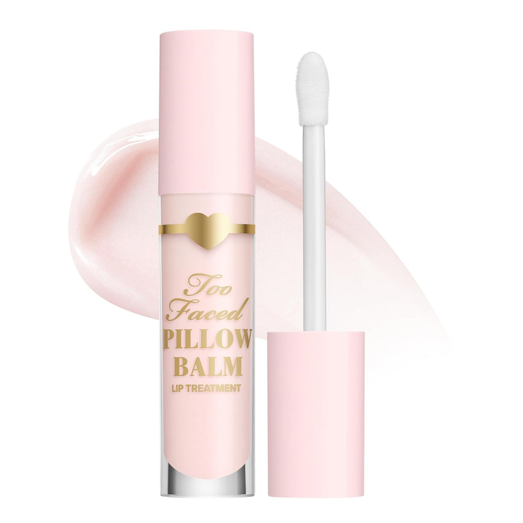 Too Faced Pillow Balm | Ultra-Hydrating Liquid Lip Treatment with Hyaluronic Acid for Soft Lips