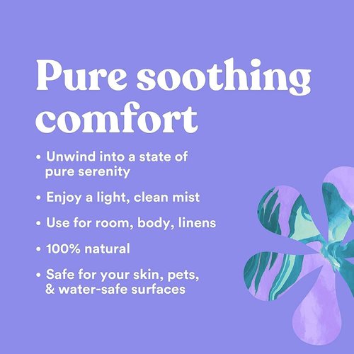 ASUTRA Aromatherapy Pillow Spray - Lavender & Chamomile Essential Oil Mist, 4 fl oz Aluminum Bottle | Refresh Face, Body, Rooms & Linens