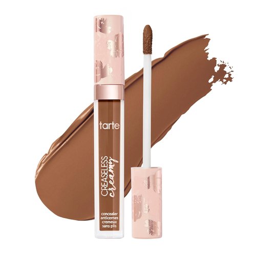 Tarte Creaseless Creamy Full-Coverage Concealer - Waterproof Longwear with Vitamin E & Niacinamide for Dark Circles & Blemishes | Vegan & Cruelty-Free
