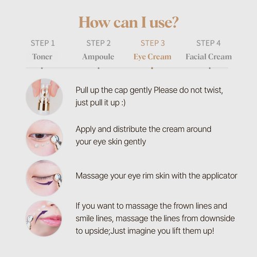 CLIV Retinol Lifting Eye Cream - Nourishing Formula for Puffiness Relief | 0.67 Fl Oz with Special Applicator