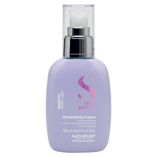 Alfaparf Milano Smoothing Cream - Frizz Control & Heat Protection - Hydrates & Straightens (4.23 fl. oz.)