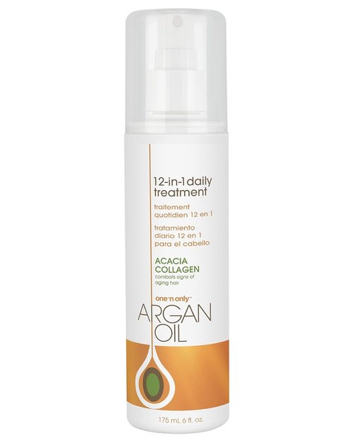 One N' Only Argan Oil 12-in-1 Daily Treatment - Lightweight Frizz Control & Moisturizing for Dry Hair | 6 Fl Oz