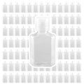 SEUNMUK 60 Pcs 1oz / 30ml Mini Plastic Bottles, Portable Clear Plastic Travel Bottles with Flip Cap, Empty Hand Sanitizer Bottle for Travel Business Trip Dispensing Toiletry