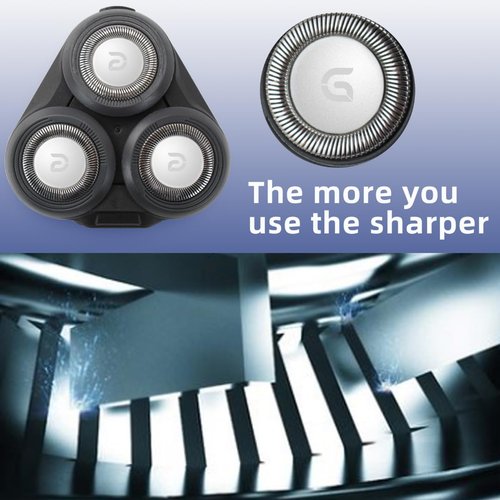 Philips Norelco Complete Head Assembly - Upgraded Replacement for Series 5000 Shavers