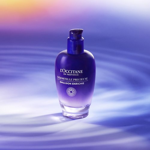 L'OCCITANE Immortelle Precious Enriched Emulsion - Hydrating Anti-Aging Formula | 2.60 Fl Oz