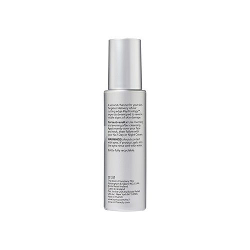No7 Future Renew Damage Reversal Anti Aging Serum for Face - Face Serum for Women with Peptides to Support Skin Repair - Helps Reduce Fine Lines, Wrinkles, Dryness & Uneven Tone (0.84 Fl oz)
