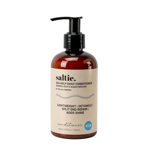 Saltie Daily Hair Detangle Conditioner - Nourishing Formula with Seaweed, Kelp & Algae | Lightweight & Shine-Enhancing (8.5 fl. oz / 250ml)