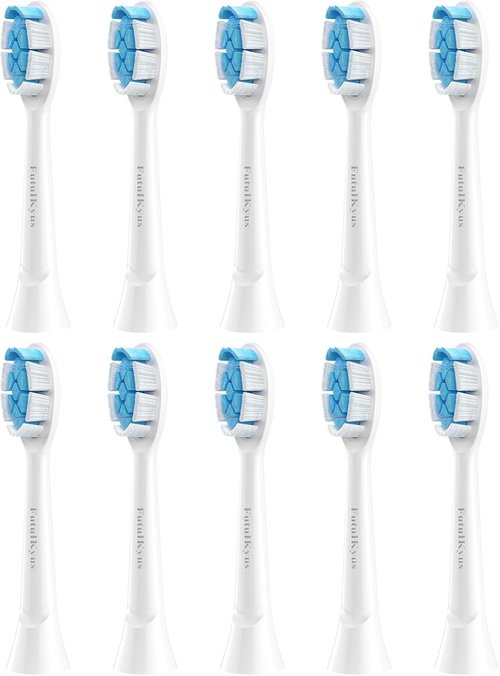 Philips Sonicare Toothbrush Replacement Heads - Diamondclean Electric Brush Refills, 10 Pack White