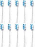 Philips Sonicare Toothbrush Replacement Heads - Diamondclean Electric Brush Refills, 10 Pack White