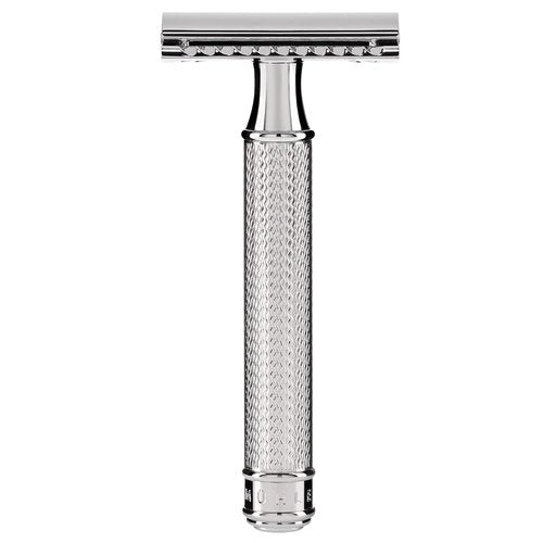 MÜHLE Traditional R89 Double Edge Safety Razor - Barbershop Quality Close Shave | Ideal for Daily Use