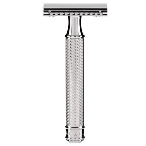 MÜHLE Grande R89 Double Edge Safety Razor (Closed Comb) | Perfect for Everyday Use | Barbershop Quality Close Smooth Shave | Luxury Razor for Men