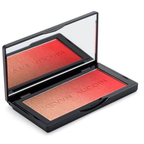 Kevyn Aucoin The Neo-Blush - Gradient Trio Richly-Pigmented, Lightweight Powder Cheek Blush & Highlighter Makeup Palette with Pearl, Satin, and Matte Finishes, Sunset, 6.8 g